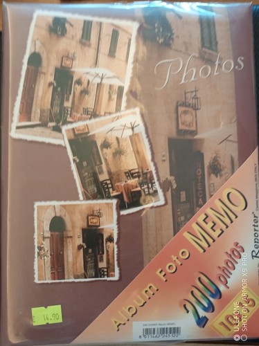 Album fotografico memo con 200 - album,